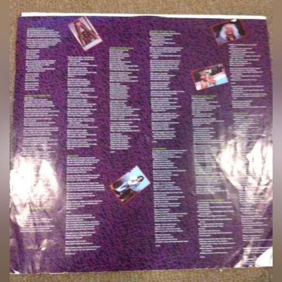 Poison Open Up and Say Ahh Vinyl Album Bon Jovi Slippery When Wet Vinyl Album - Picture 4 of 8